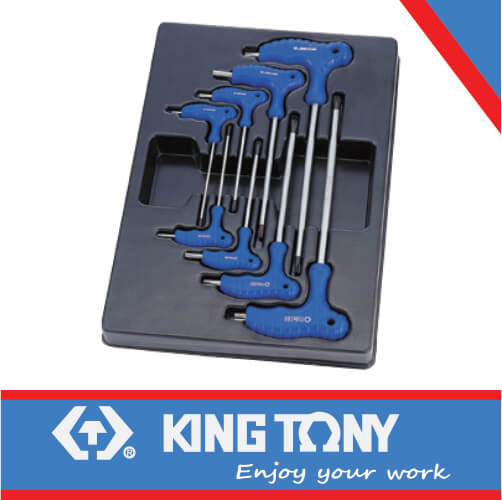 King Tony Torx  Key L-Type Handle T10-T50 8Pc