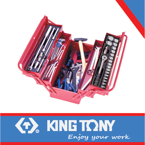 King Tony Tool Box Set Mechanics 68Pc