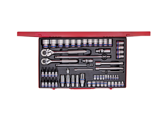 King Tony Combination Socket Set  1/4" 3/8" & 1/2" 62  Pieces freeshipping - Africa Tool Distributors