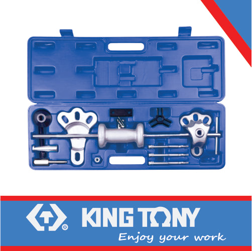 King Tony Slide Hammer Puller Kit 17 Pieces