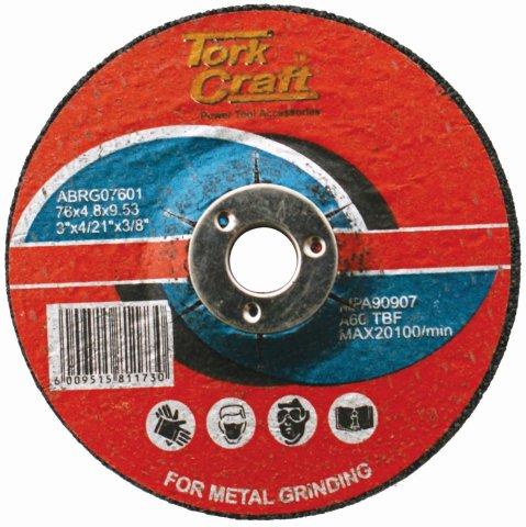 abrasive grinding wheel for steel 76 x 4.8 x 9.53