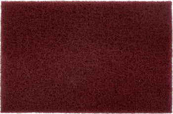 pad non woven industrial strength 150 x 230mm super fine maroon 20 pie