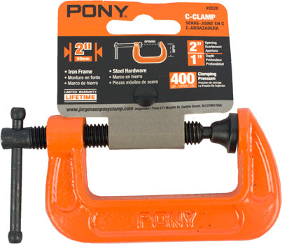 PONY 50MM 2' C-CLAMP