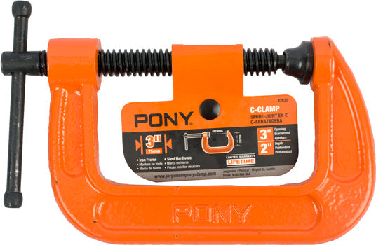 PONY 75MM 3' C-CLAMP