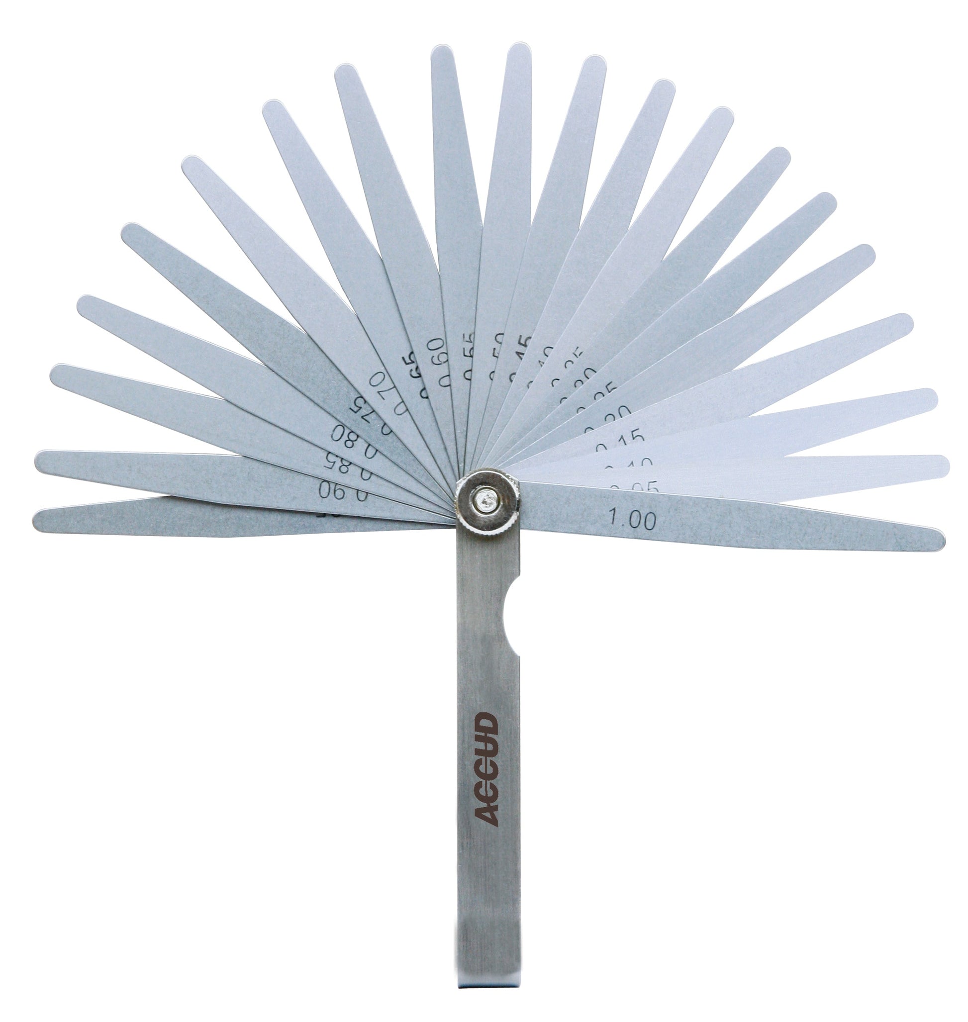 Accud Feeler Gauge Length 100Mm (0.05-1.00Mm) 20Pc freeshipping - Africa Tool Distributors