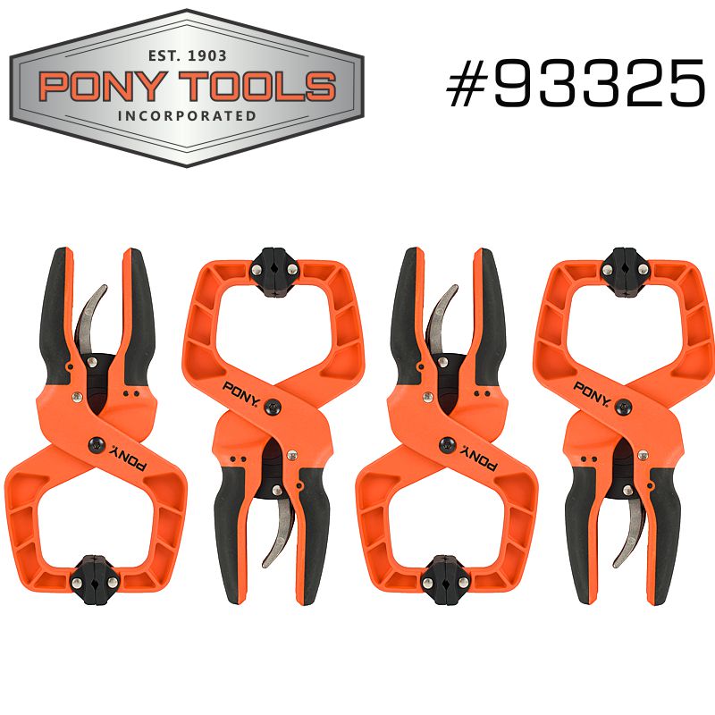 Pony 4Pc Ratchet Hand Clamp Set 2' freeshipping - Africa Tool Distributors