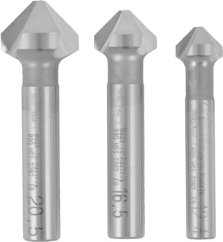 Alpen HSS COUNTERSINK SET - PCS 12.4 - 16.5 - 20.5MM