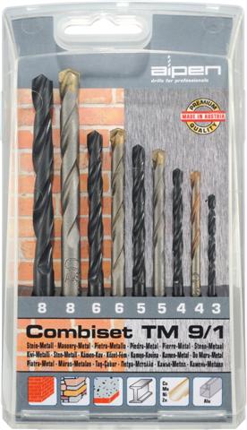 Hss/Masonry Drill Bit Kombi Set 3-8Mm freeshipping - Africa Tool Distributors