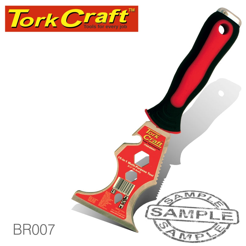 Tork Craft Scraper 15-In-1 Multi-Purpose Tool Stainless Steel freeshipping - Africa Tool Distributors