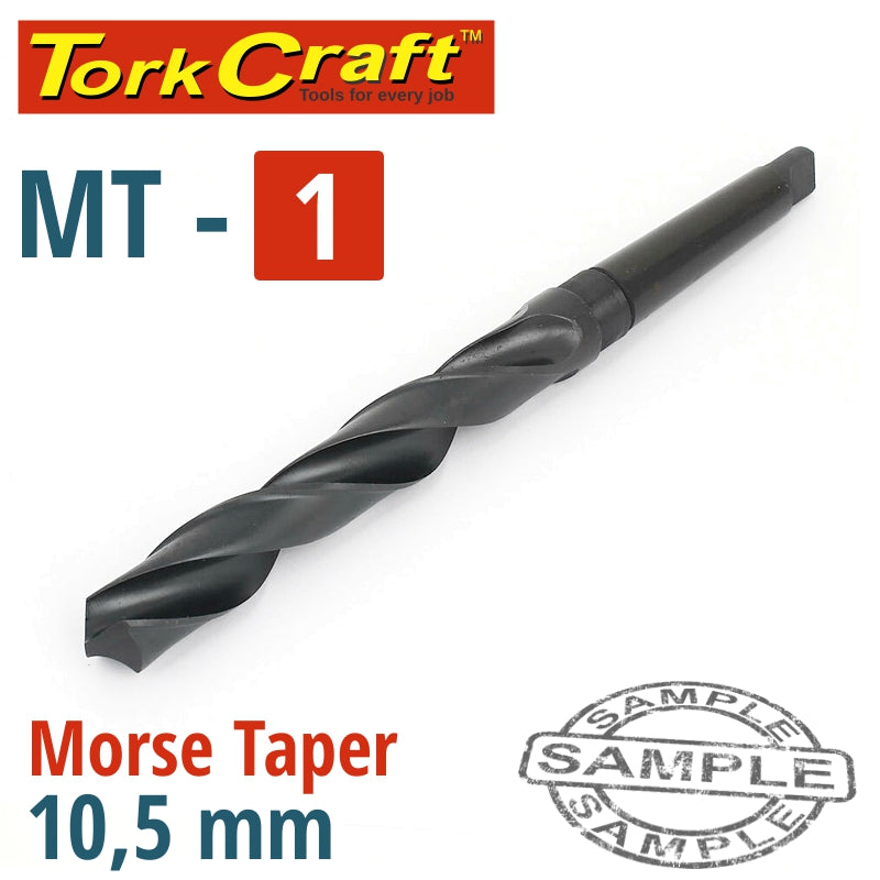 Drill Bit Hss Morse Taper 10.5Mm X Mt1 freeshipping - Africa Tool Distributors