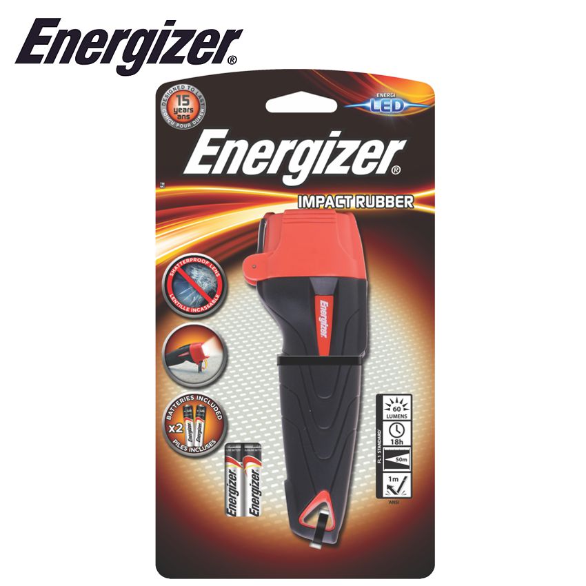 Energizer Rubber Light X2Aaa - 60 Lumens 50M Range freeshipping - Africa Tool Distributors