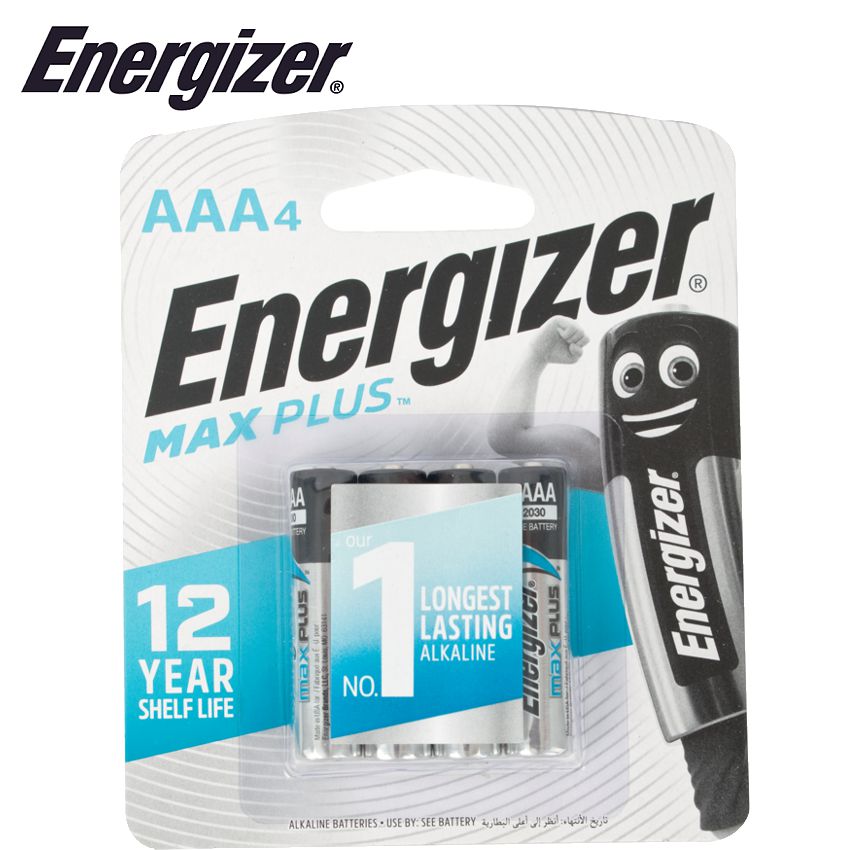 Energizer Maxplus Aaa - 4 Pack (Moq12) freeshipping - Africa Tool Distributors