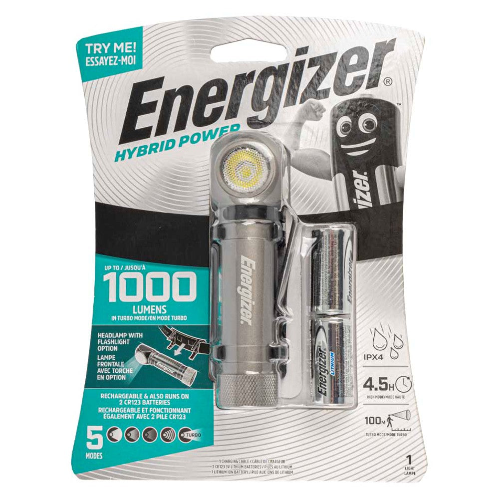 Energizer Energizer Hybrid High Performance Headlamp 400-1000L