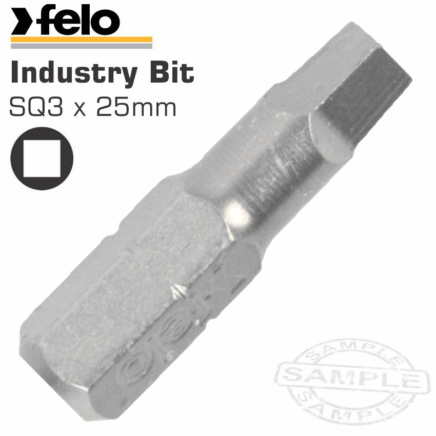 Felo Square Sq3 X 25Mm Insert Bit freeshipping - Africa Tool Distributors