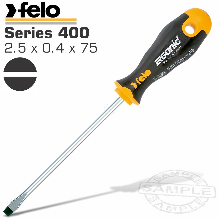 Felo 400 Sl2.5X0.4X75 S/Driver Ergonic freeshipping - Africa Tool Distributors