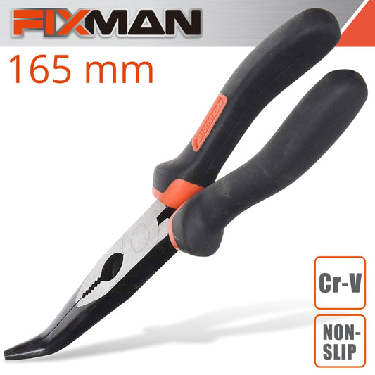 Fixman Industrial Bent Nose Pliers 6' X 165Mm freeshipping - Africa Tool Distributors