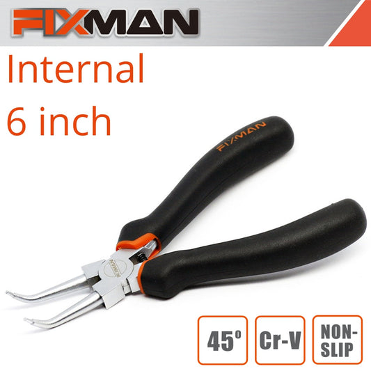 Fixman Internal Circlip Pliers 6'/145Mm X 45 Deg freeshipping - Africa Tool Distributors