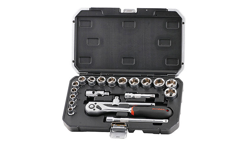 Fixman Socket Drive Set 20 Pc X 3/8' freeshipping - Africa Tool Distributors