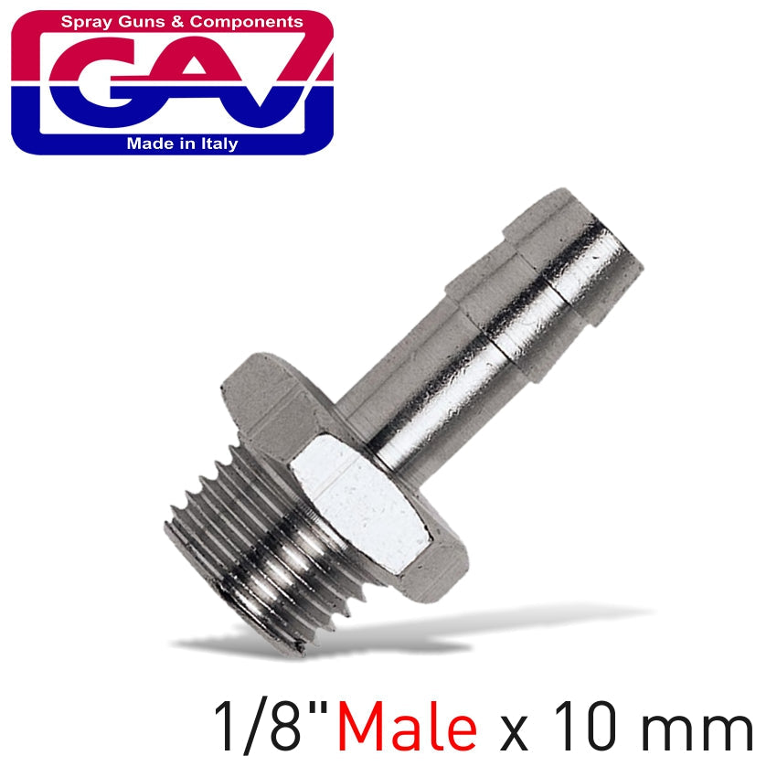 Hose Adaptor With 1/8 Male X 10Mm Hose Tail freeshipping - Africa Tool Distributors