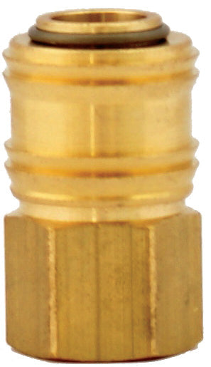 GAV QUICK COUPLER BRASS 1/4'F