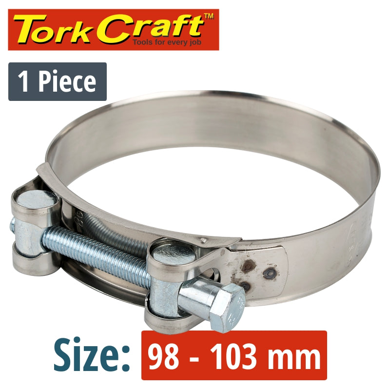 Hose Clamp H/Duty 98-103 Bulk freeshipping - Africa Tool Distributors