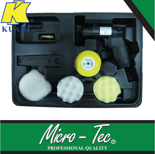 Micro-Tec Polisher Kit 3"- Mini Heavy Duty