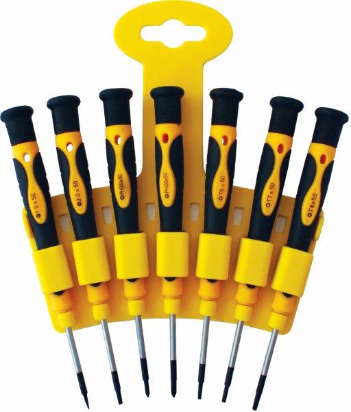 Tork Craft Precision Screwdriver Set 7pcs