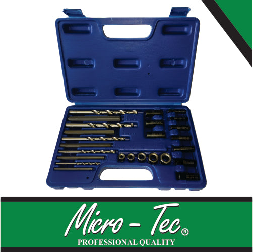 Micro-Tec Screw Extractor 5-15Mm 25Pc