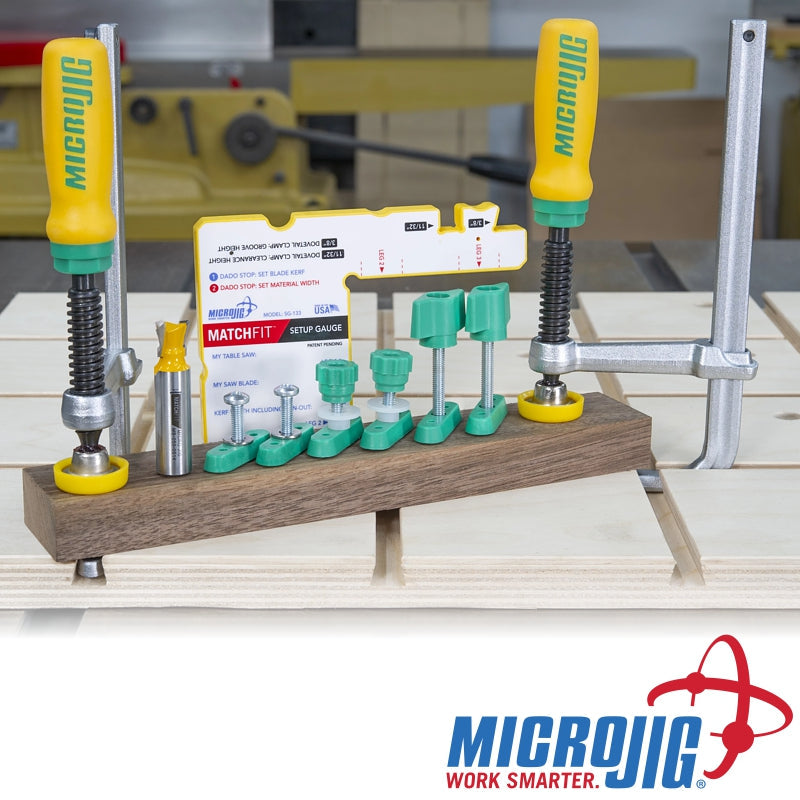 Matchfit Dovetail Clamp Pro Set freeshipping - Africa Tool Distributors