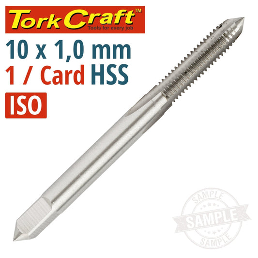 Tap Hss 10Mm X 1.0 1 Per Card freeshipping - Africa Tool Distributors