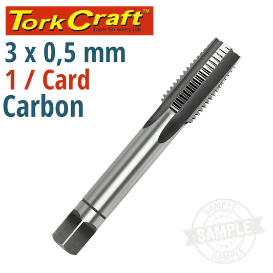 Tap Carb.Steel 3X0.5Mm 1/Card freeshipping - Africa Tool Distributors