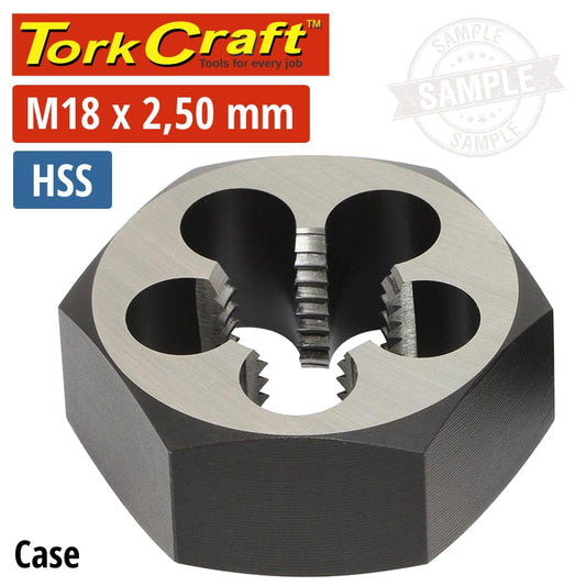 Die Hss Hex 18Mm 1/Case freeshipping - Africa Tool Distributors