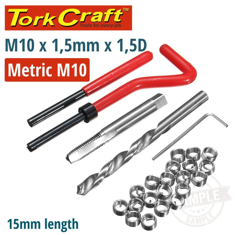 Thread Repair Kit 14Pc M10 X 1.5 X 1.5D Internal Thread Carded freeshipping - Africa Tool Distributors