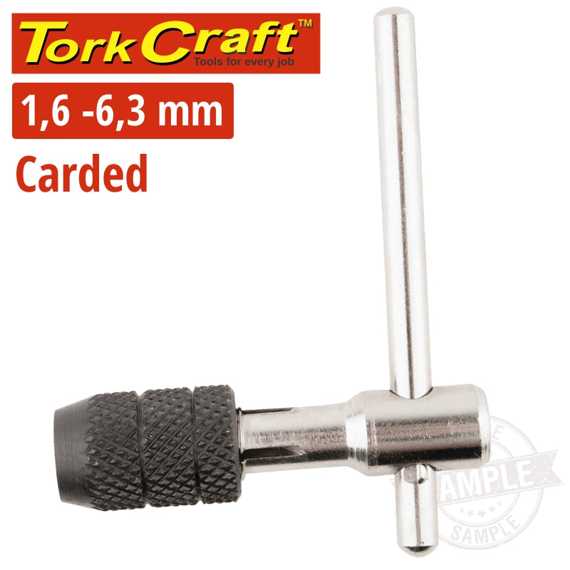 T Tap Wrench 1.6-6.3Mm Carded freeshipping - Africa Tool Distributors