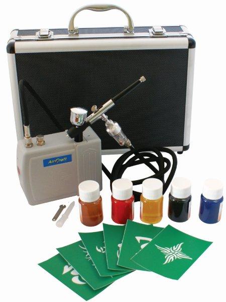 battery airbrush compressor kit