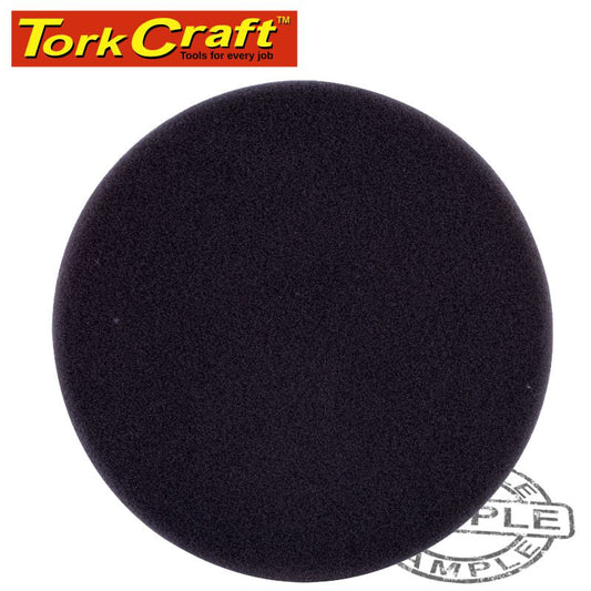 Foam Pad Hook And Loop Black Sponge 150Mm 6' Finishing freeshipping - Africa Tool Distributors