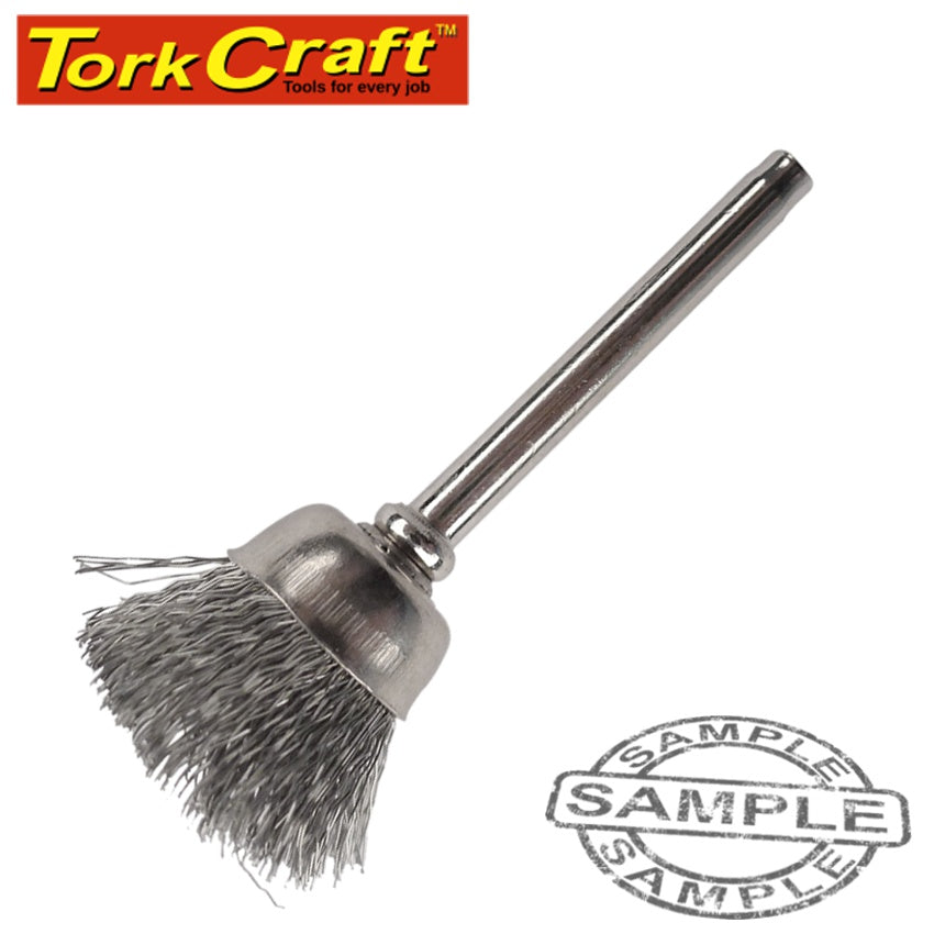 Mini Carbon Steel Brush 12.7Mm Cup 3.2Mm Shank freeshipping - Africa Tool Distributors