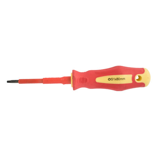 Tork Craft Screwdriver Insulated Square No 1X80Mm freeshipping - Africa Tool Distributors