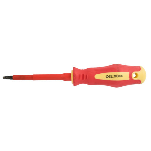 Tork Craft Screwdriver Insulated Square No 2X100Mm freeshipping - Africa Tool Distributors