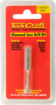 Tork Craft DIAMOND CORE BIT 3MM FOR TILES