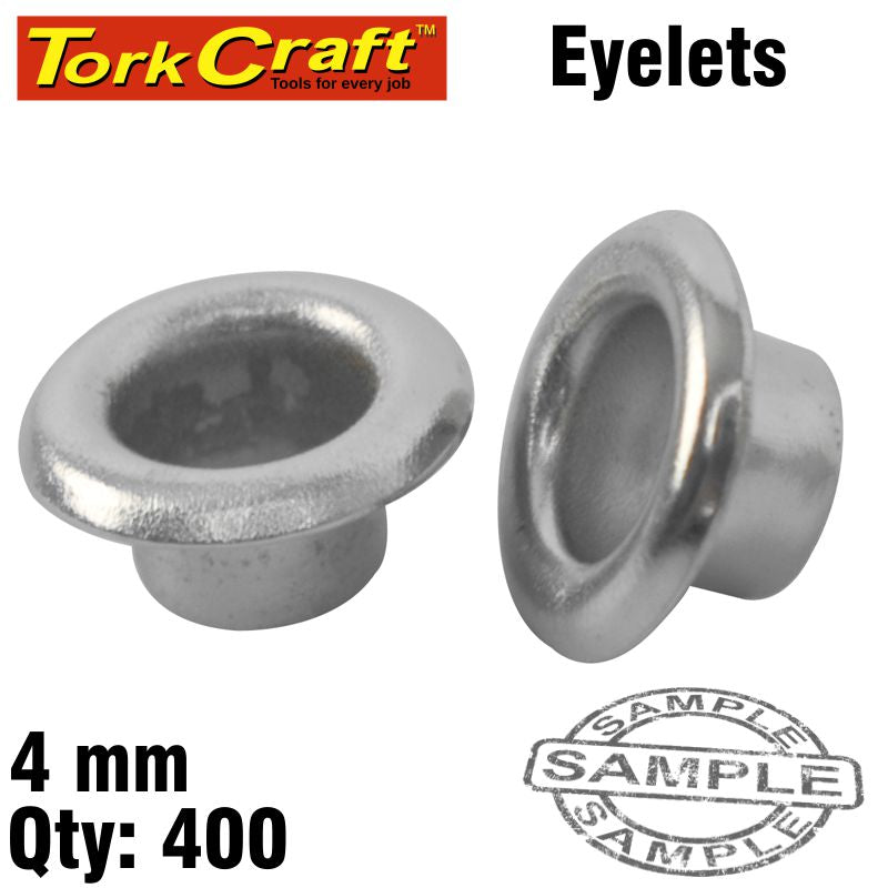 Tork Craft Spare Eyelets 4Mm X 400Pc For Tc4300 freeshipping - Africa Tool Distributors