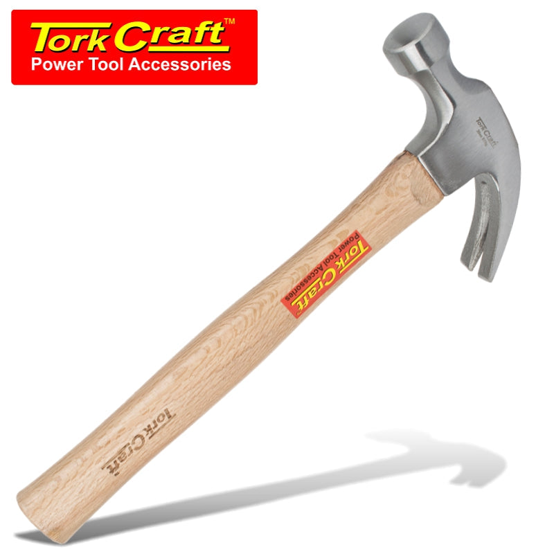 Hammer Claw 570G (20Oz) Wooden Handle 280Mm & Full Pol Head freeshipping - Africa Tool Distributors