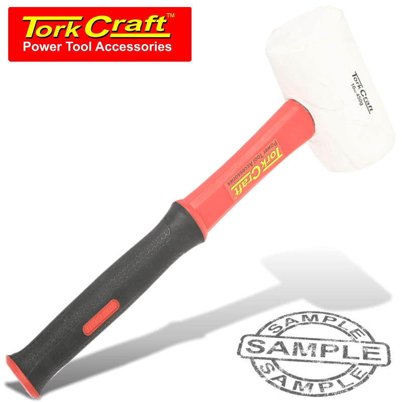 Hammer Rubber Mallet 450G (16Oz) Fibreglass Handle freeshipping - Africa Tool Distributors