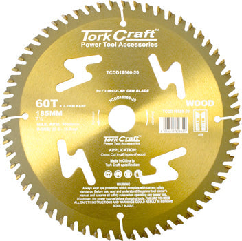 Tork Craft BLADE TCT 185X60T 20/16 GEN/PURP