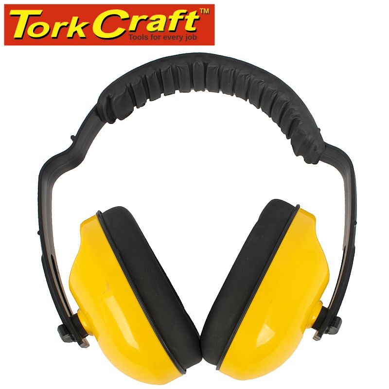 Tork Craft Ear Muff Abs Cup Adj. Head Band Snr27 Db Red 1Pc freeshipping - Africa Tool Distributors