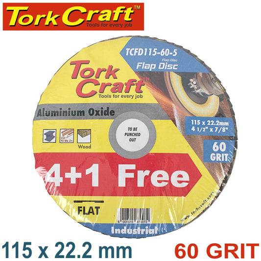 Flap Sanding Disc 115Mm 60Grit 4+1 Free freeshipping - Africa Tool Distributors