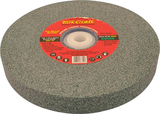 Grinding Wheel 150X20X32Mm Bore 60Gr W/Bushes For B/G Green freeshipping - Africa Tool Distributors