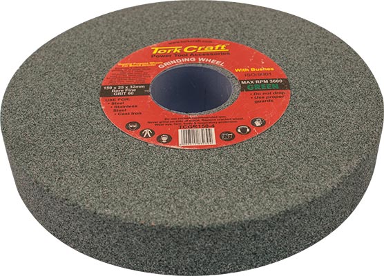 Grinding Wheel 150X25X32Mm Bore Fine 60Gr W/Bushes For B/G Green freeshipping - Africa Tool Distributors