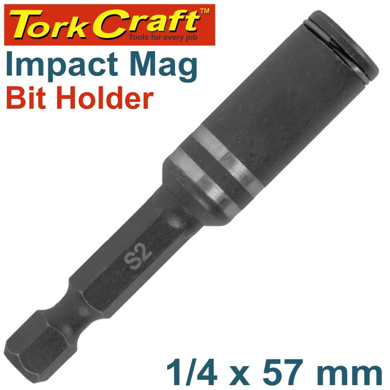 Tork Craft Impact Mag.Bit Holder 1/4 X 57Mm Carded freeshipping - Africa Tool Distributors