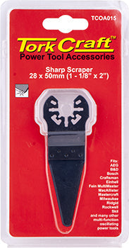 Tork Craft Quick Change Sharp Scraper 28X50Mm(1-1/8'X2') freeshipping - Africa Tool Distributors